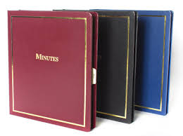 Minute Book Binder